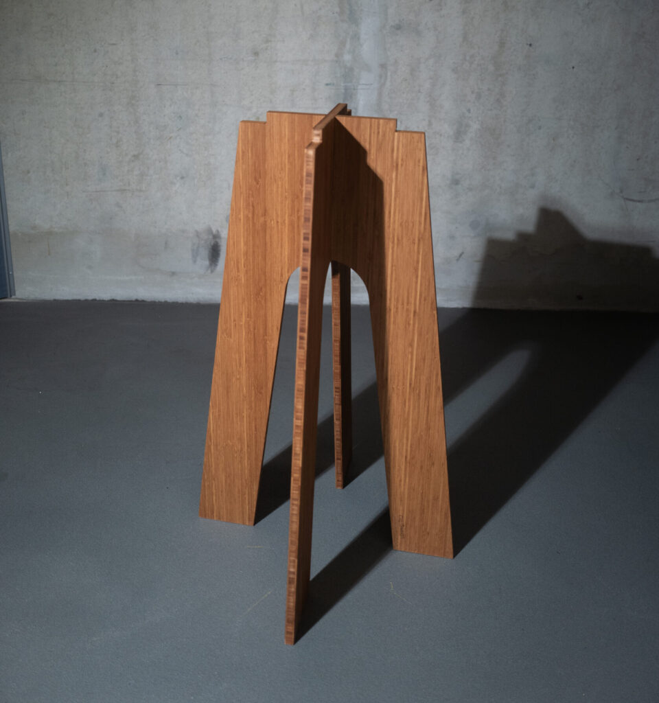 Bamboo Frame V-Tables | Cig Design